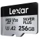 Lexar UHSI/U3/A2/4K R205/W150 microSDXC card