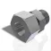 Separ filter Connector recte M16