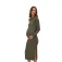 Mamalicious Trinity Maternity pitkähihainen pitkä mekko