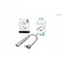 I-tec Metal Mini 4 1USBC + 3USB2.0 ハブ