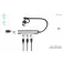 I-tec Metal Mini 4 1USBC + 3USB2.0 ハブ