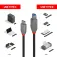 Lindy Cable USB-C a USB-B 0.5 m