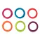 Flamingo Rubber ring assorted