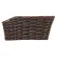 Brn Ecowicker rear basket
