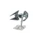 Star wars 1/72 Tie Interceptor modell 10 cm
