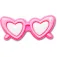Jibbitz Barbie Sunglasses Stift