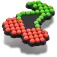 Jibbitz Штифт Beaded Cherry