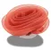 Jibbitz Dark Red Rosette pin