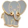 Jibbitz Enamel Elephant Tapit