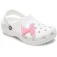 Jibbitz Pink Asymmetrical Bow Stift
