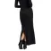 Lee Back Slit long skirt