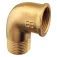 Plastimo Conector de codo Latón M-F 2´´