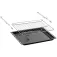 Vitrokitchen HG602BN 60 cm Gasherd