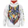 Otso Moletom com capuz Be A Wolf