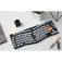 Keychron Teclat sense fil K15 Max LED Red switch Anglès