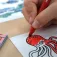 MILAN Malbuch mit Stickern: Alien-Invasion