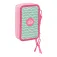 Safta Stitch Ice Cream Triple pencil case 37 pieces
