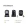 Equip Escàner de codi de barres USB 2D OmniDirectional