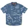 Salty crew Flagship uv button up kurzarmhemd