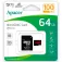 Apacer UHS 1 Class 10 Micro SDXC Memory Card with adapter