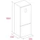Teka RBF 44630 Combi fridge