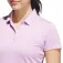 adidas Solid Performance Dame polo med korte ærmer
