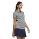 adidas Solid Performance Kurzarm-Poloshirt für Damen