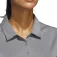 adidas Solid Performance Dame polo med korte ærmer