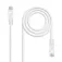 Nanocable UTP AWG24 0.5 m CAT6a network cable