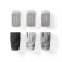 Nedis CCBW89370GY CAT6 keystone conector