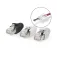 Nedis Conector keystone CAT6A CCBW89380GY