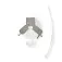 Nedis Conector keystone CCGB89740ME CAT7