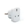 Gembird Electrical plug adapter type G type F
