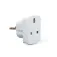 Gembird Electrical plug adapter type G type F