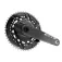 Sram Force AXS E1 DUB Threaded 파워미터가 장착된 크랭크셋
