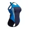 Speedo High Neck Splice Cross Back swimsuit