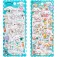Comansi Hello Kitty Cinnamoroll 3D-Sticker sortiert