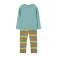 Boboli Ribbed Striped Langarm-Pyjama