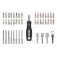 Bosch Extra Hard 44+1 Screwdriver Bit Set