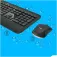 Logitech Tastiera e mouse wireless Ceco MK540