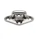 Wichard M8 fixed u bolt square ring