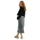 Roxy Cold Winds Mid denimnederdel