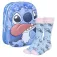 Stitch Stitch 3D Design Backpack And Socks Design set