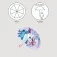 Stitch Stitch Backpack And Bubble Umbrella With Print Manual Opening Structure set