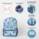 Stitch Stitch Freizeit-Rucksack-und Socken-Design-Set