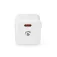 Nedis WCMPD20W100WT USB-C vægoplader