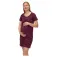 Mamalicious Mira Solid Maternity 반팔 잠옷