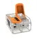 Wago 2 terminals connection terminal