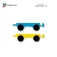 Connetix Rainbow Car 건설 게임 2 조각
