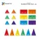 Connetix Rainbow Mini 건설 게임 24 조각